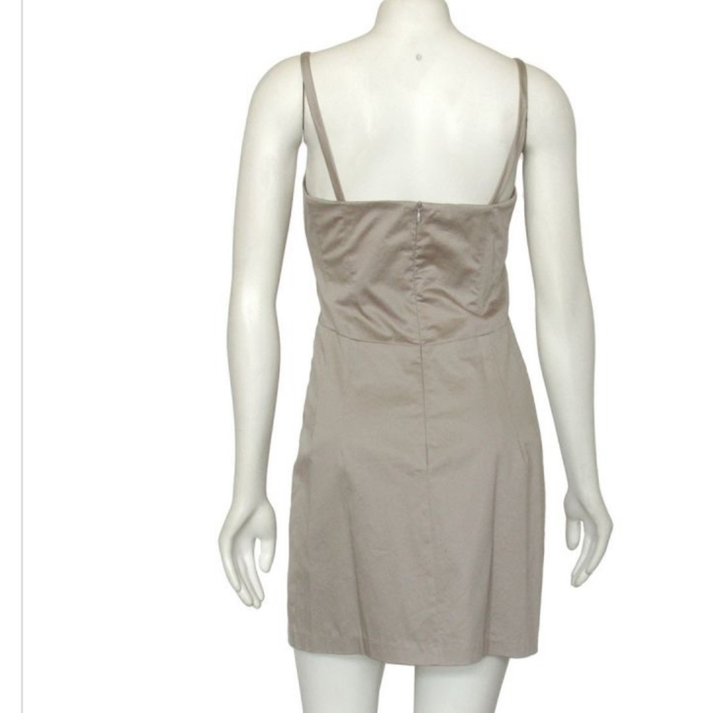 NWT Nanette Lepore Khaki Bustier Dress - Picture 6 of 10